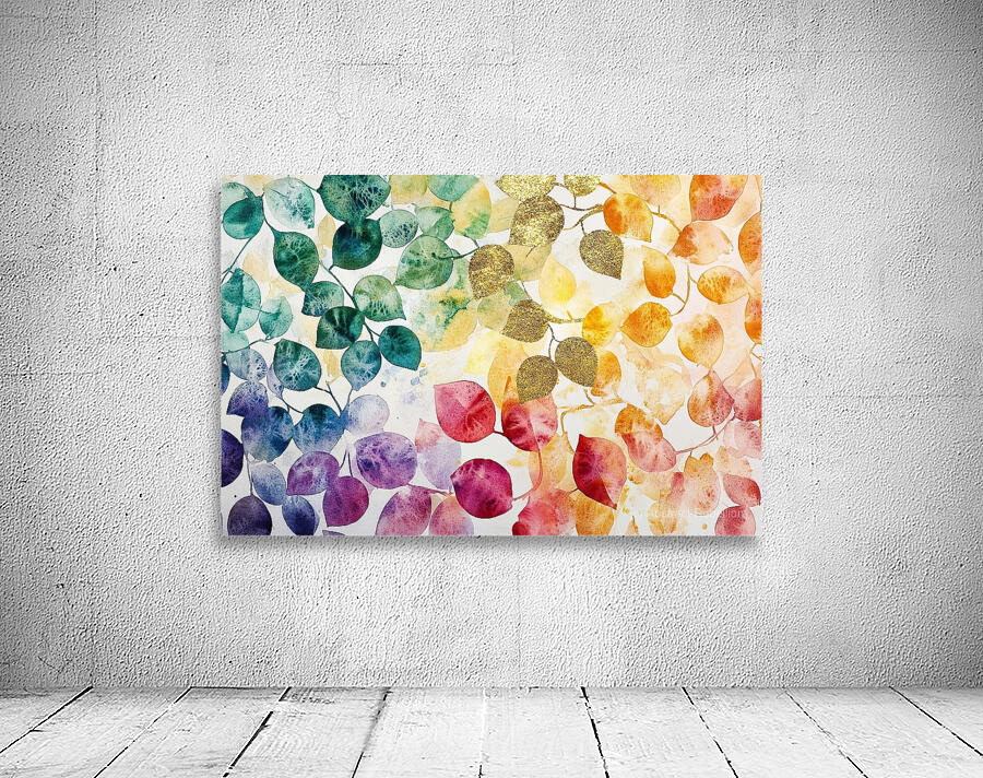 Chromatic Leaf Symphony 2P9H7N 58 Wall Preview