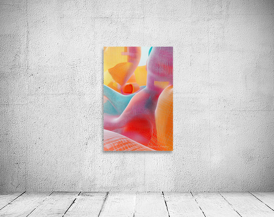 Chromatic Mesh Flows 5H2N9Z 60 Wall Preview