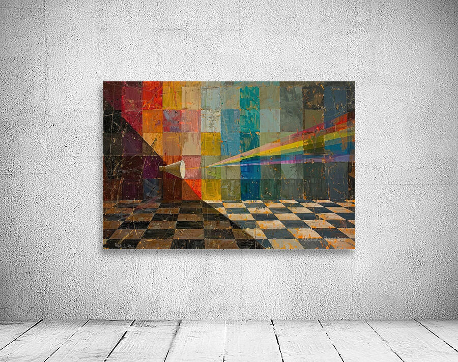 Chromatic Projection 7H3N2B 55 Wall Preview