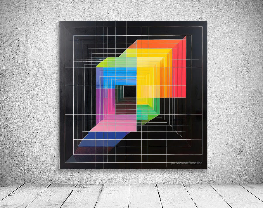 Chromatic Recursion 48H9N 57 Wall Preview