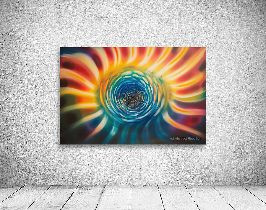 Chromatic Vortex H3N2P9 45 Wall Preview