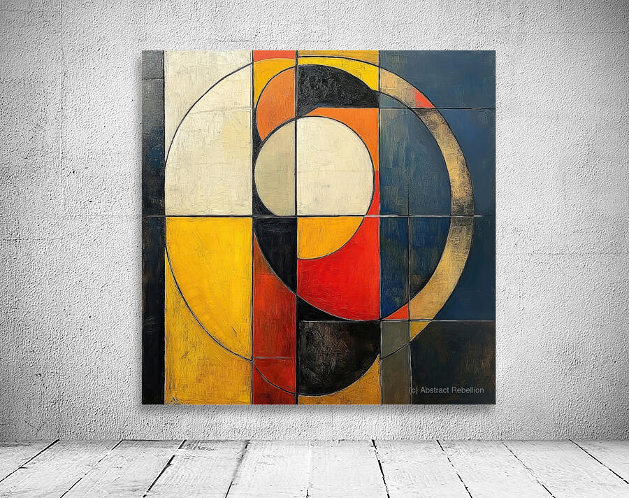 Circular Intersections 7H9N2Z 48 Wall Preview
