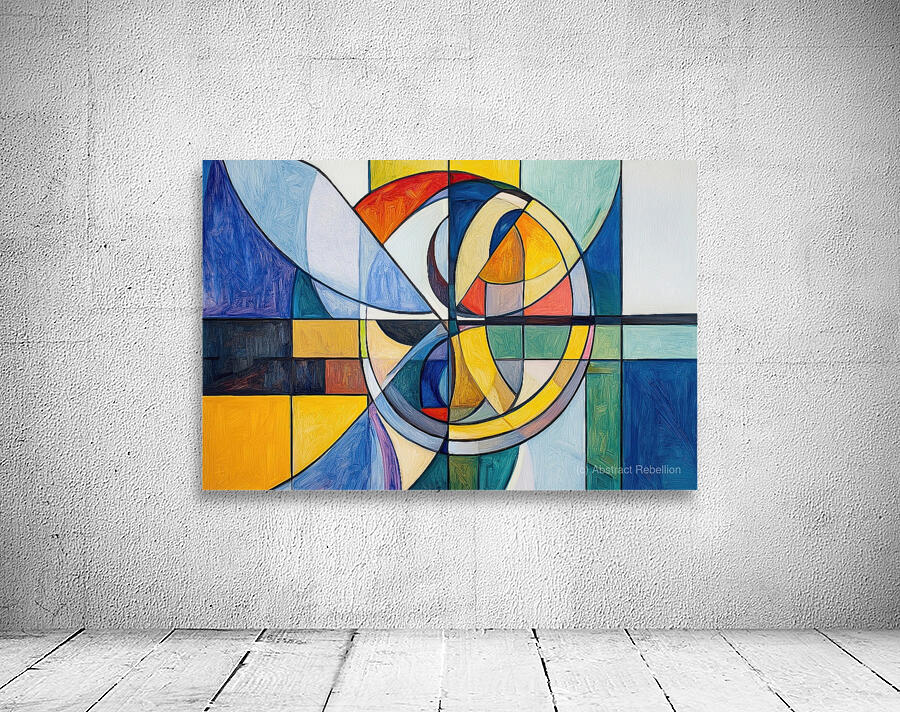 Circular Intersections 7P3H9N 48 Wall Preview