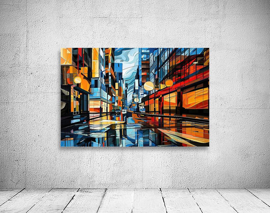City Reflections 8294HJ 48 Wall Preview