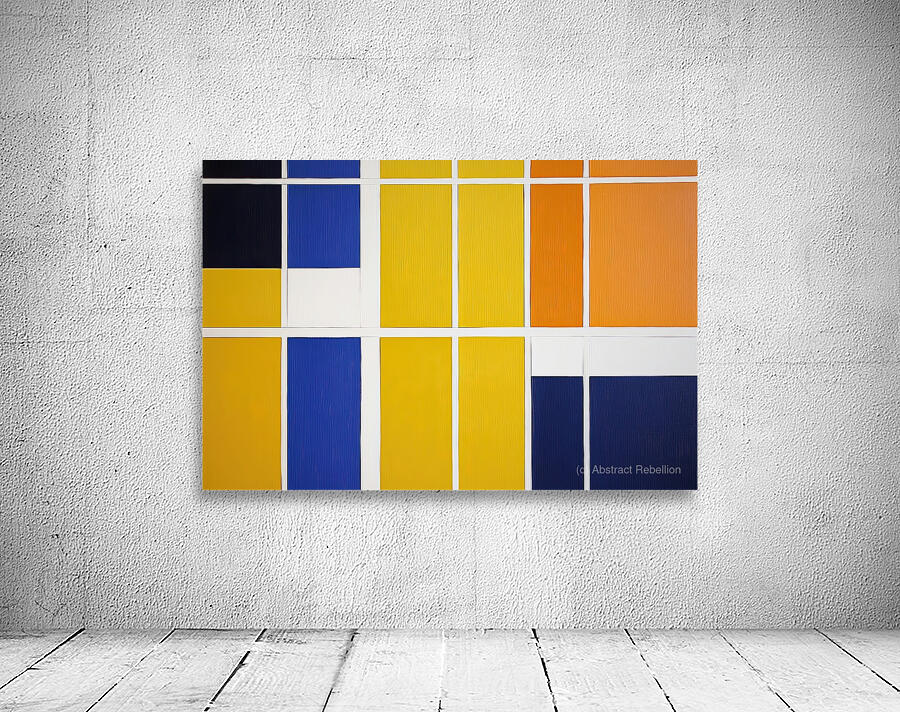 Color Block Study H2N9P4 47 Wall Preview