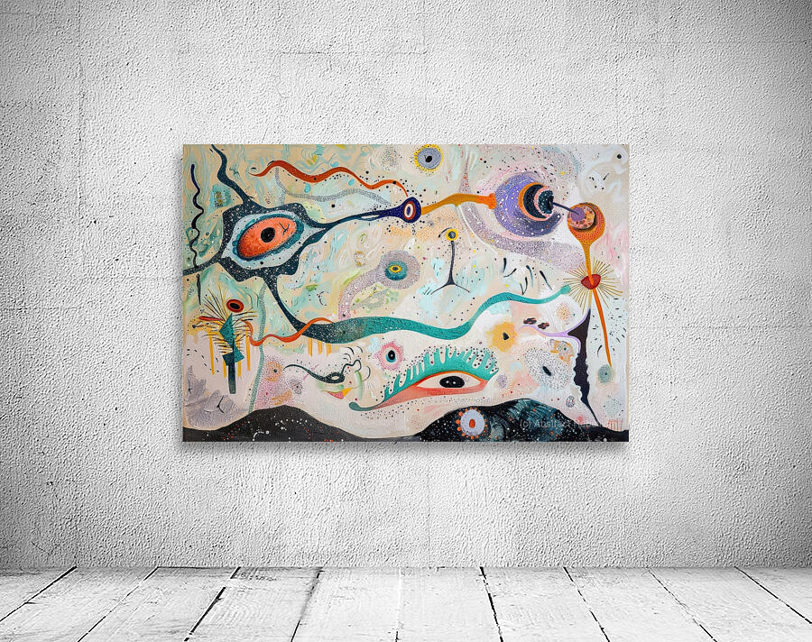 Cosmic Microcosm Dance 7P3HNJ 55 Wall Preview