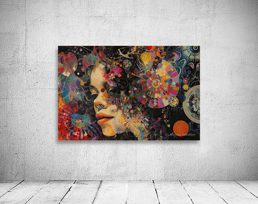 Cosmic Reverie Face 92HJ8N 63 Wall Preview