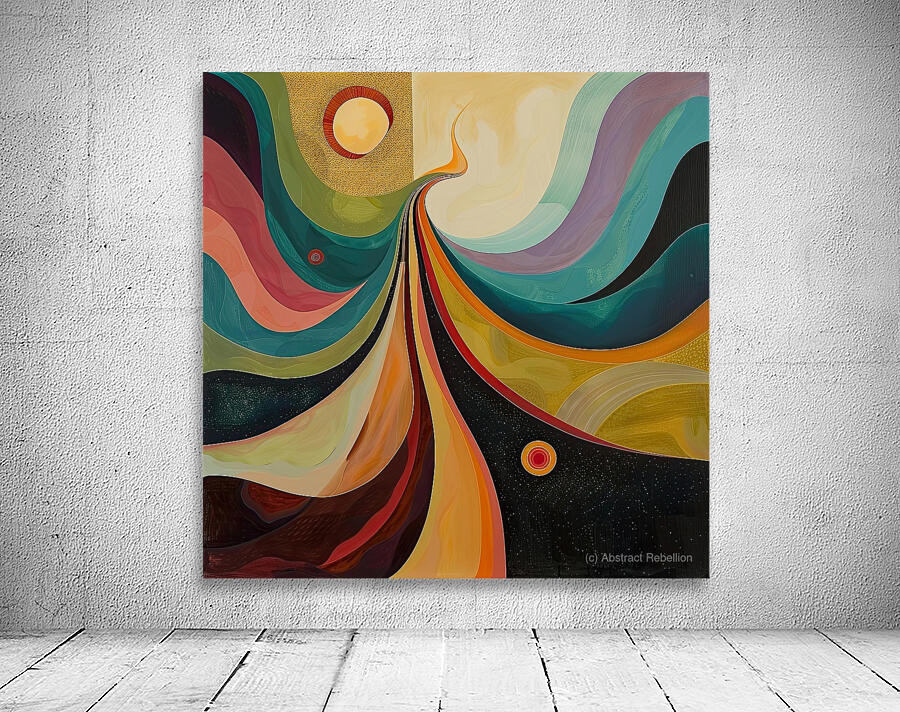 Cosmic River Flows H3N9P2 57 Wall Preview