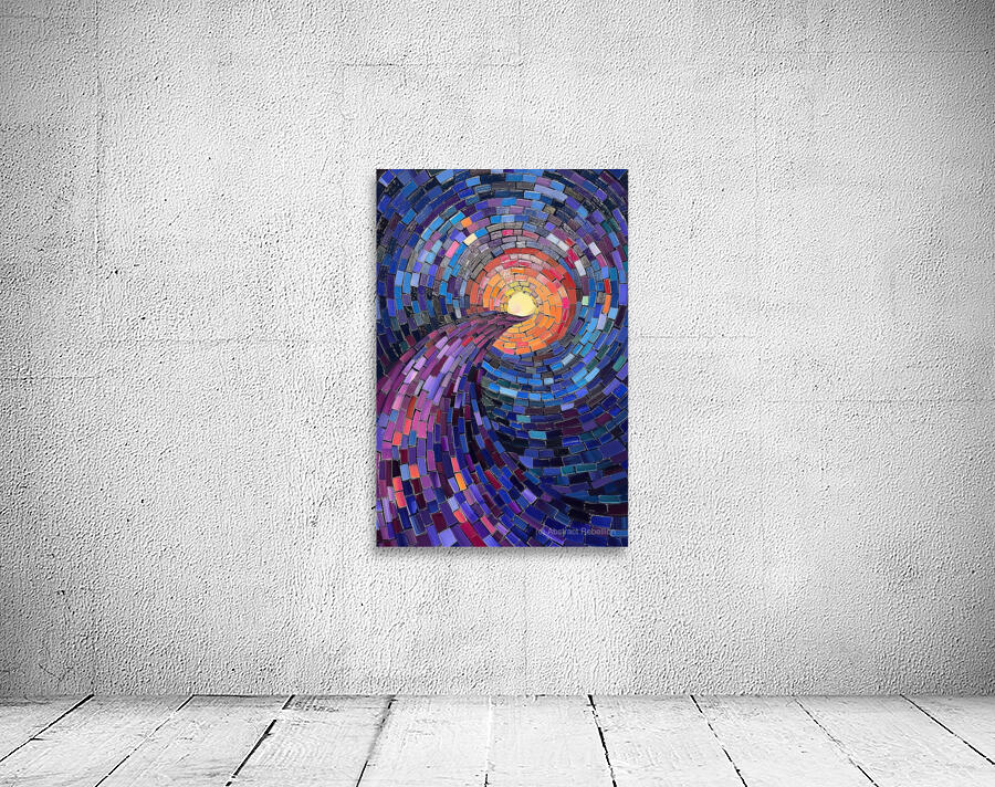 Cosmic Spiral Pathway 7892B 45 Wall Preview