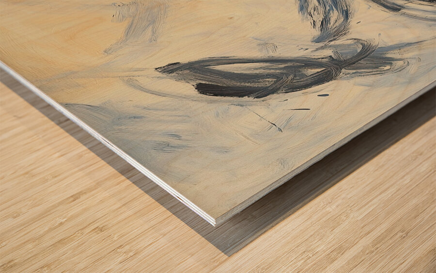 Abstract Dance Y59H2N 55 Wood print