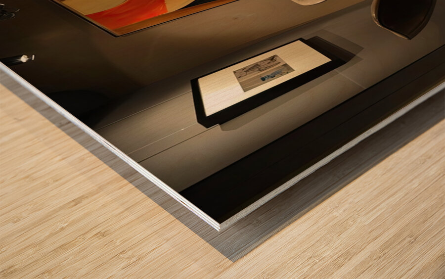 Abstract Forms Dance 7892B 45 Wood print