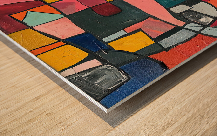 Abstract Harmony 7294HB 45 Wood print