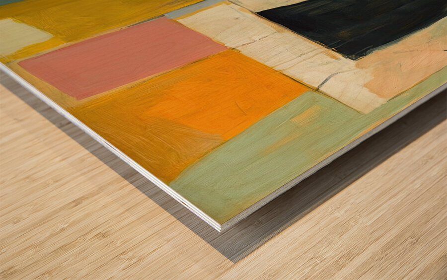 Abstract Forms Interplay 7H9N2P 50 Wood print