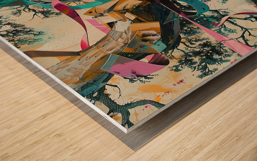 Arboreal Flux 239DJC 55 Wood print