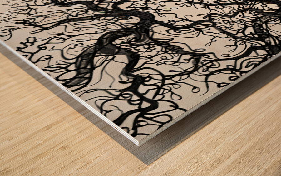 Arboreal Reverie 23H9N5 47 Wood print