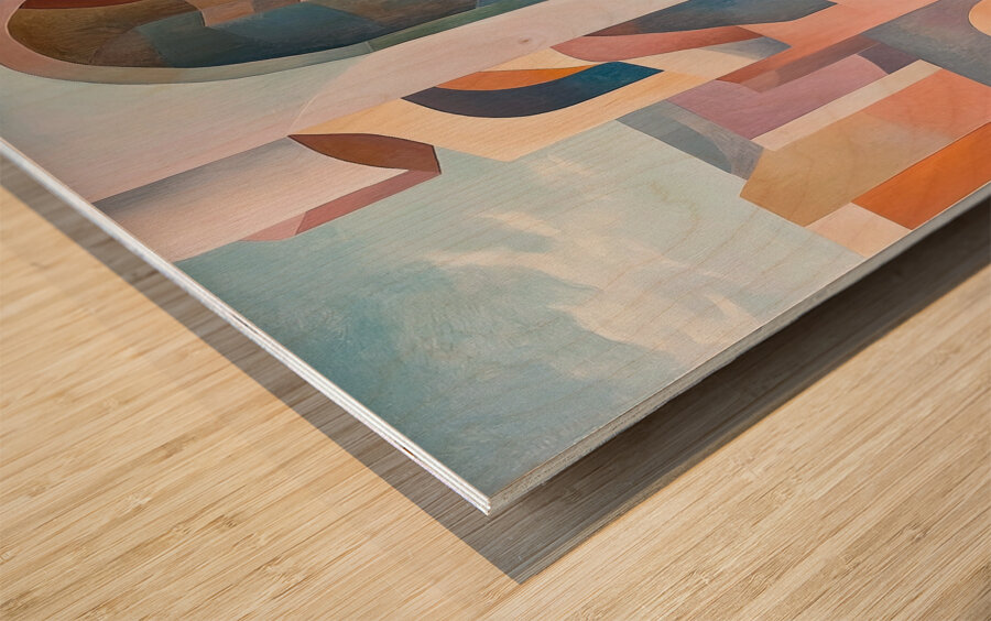 Architectural Reverie H9P4N2 60 Wood print