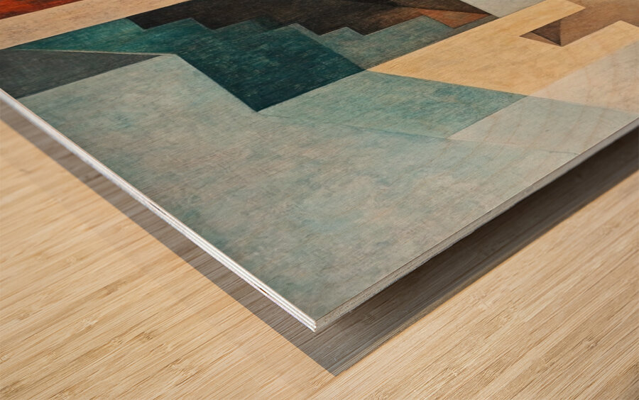 Ascent Descent Passage 7B9N2P 48 Wood print