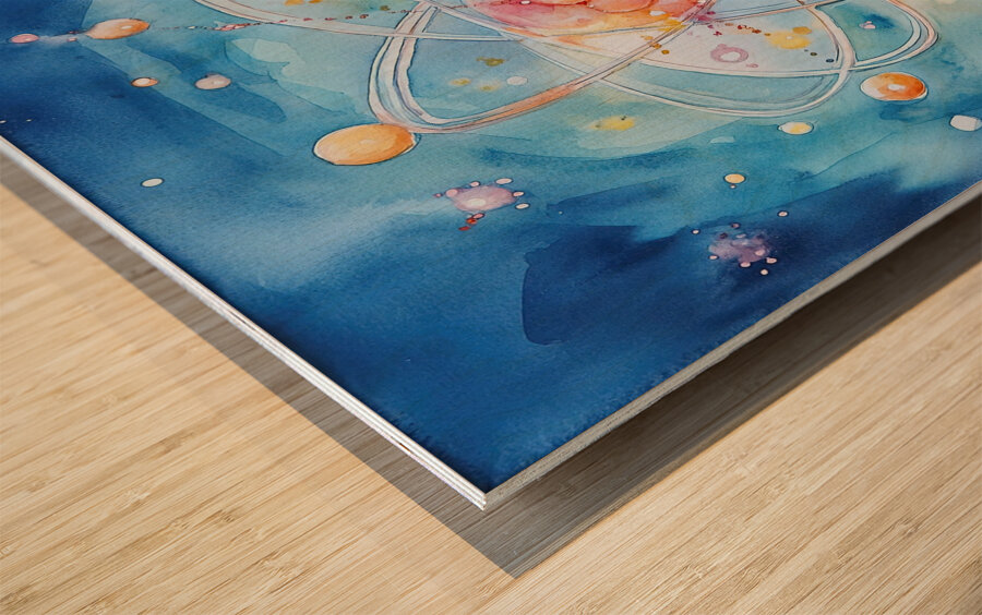 Atomic Harmony ZH92N3 47 Wood print