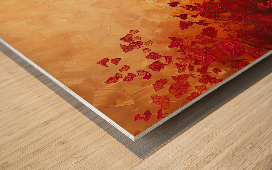 Autumn Embrace Y29HNP 62 Wood print