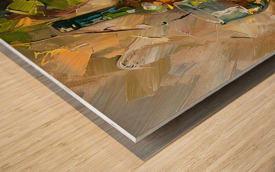 Autumn Harvest Still Life H2N3P9 55 Wood print