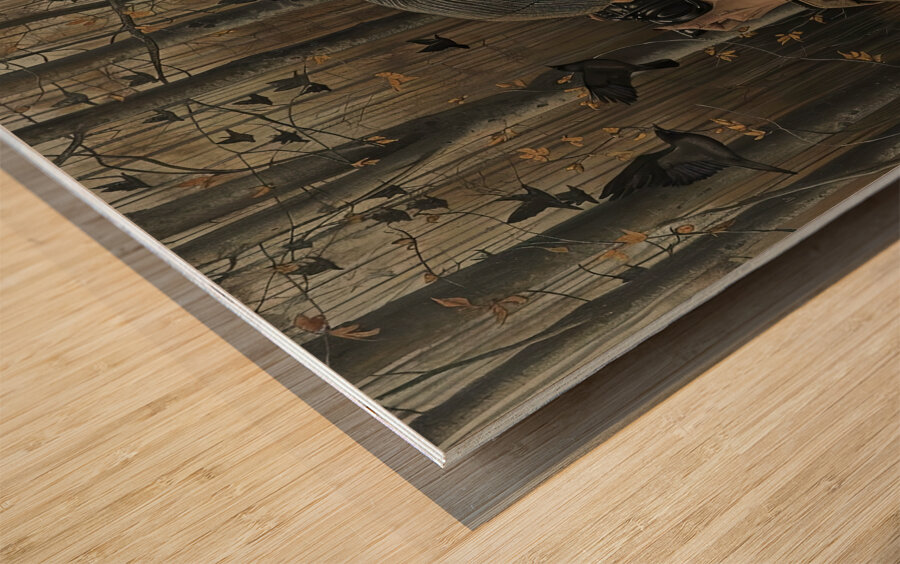 Autumn Murmuration 28H9N4 65 Wood print