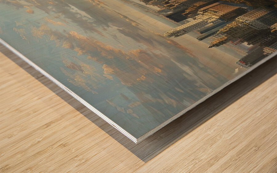 Autumn Over Central Park H2N9P2 69 Wood print