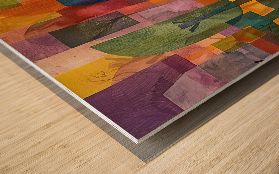 Autumn Reverie 7H29NP 45 Wood print