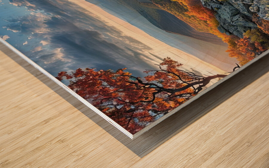 Autumn Vista Overlook H29N5Z 67 Wood print