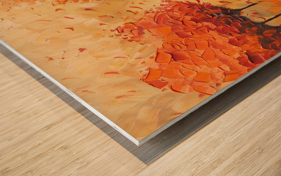 Autumn Whispers JH293N 55 Wood print