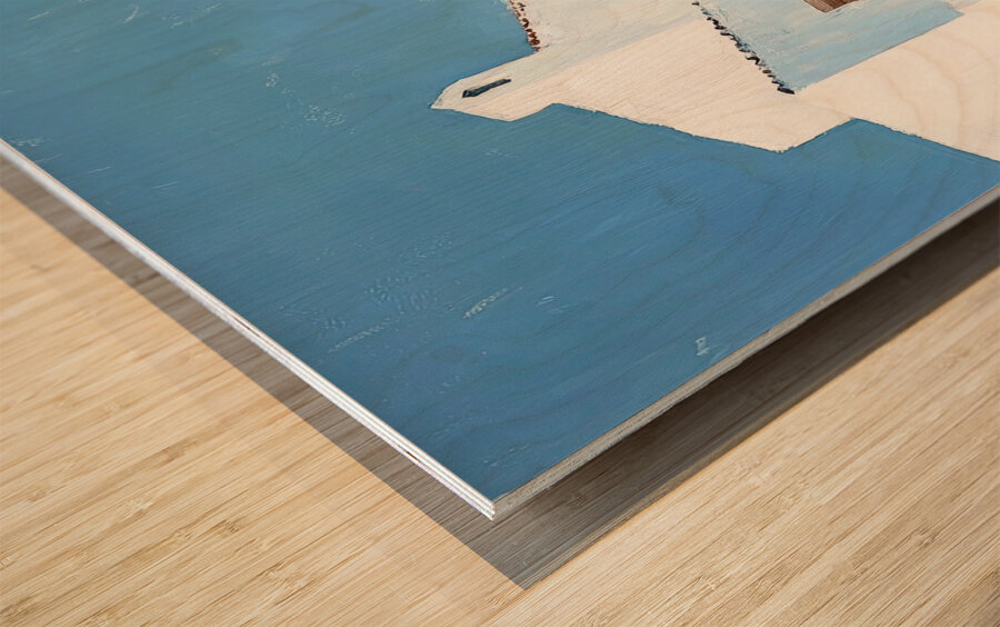 Azure Ascent 2H9N4Z 55 Wood print