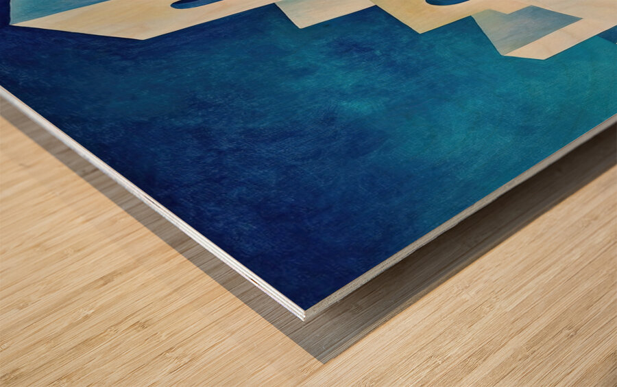 Azure Ascent 92HNPZ 53 Wood print