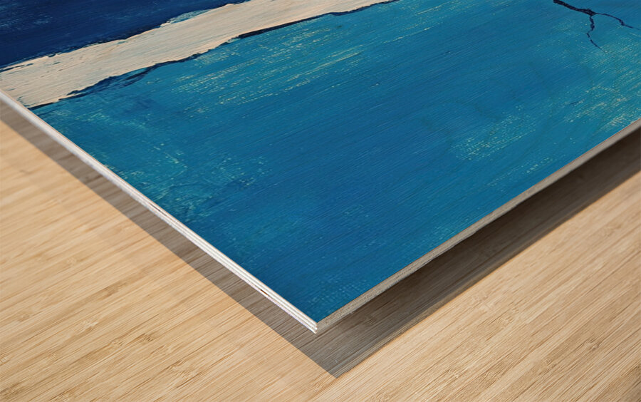 Azure Divide N92H7P 47 Wood print