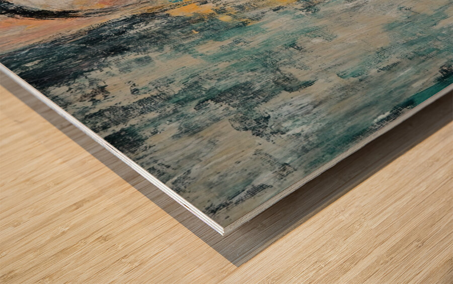 Azure Gaze Within Y492H 60 Wood print