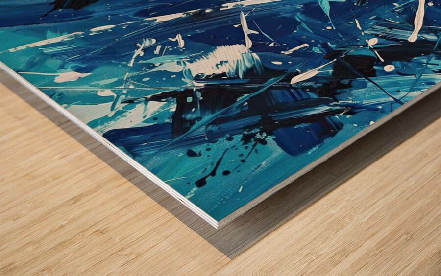 Azure Rhapsody 7H29P4 45 Wood print