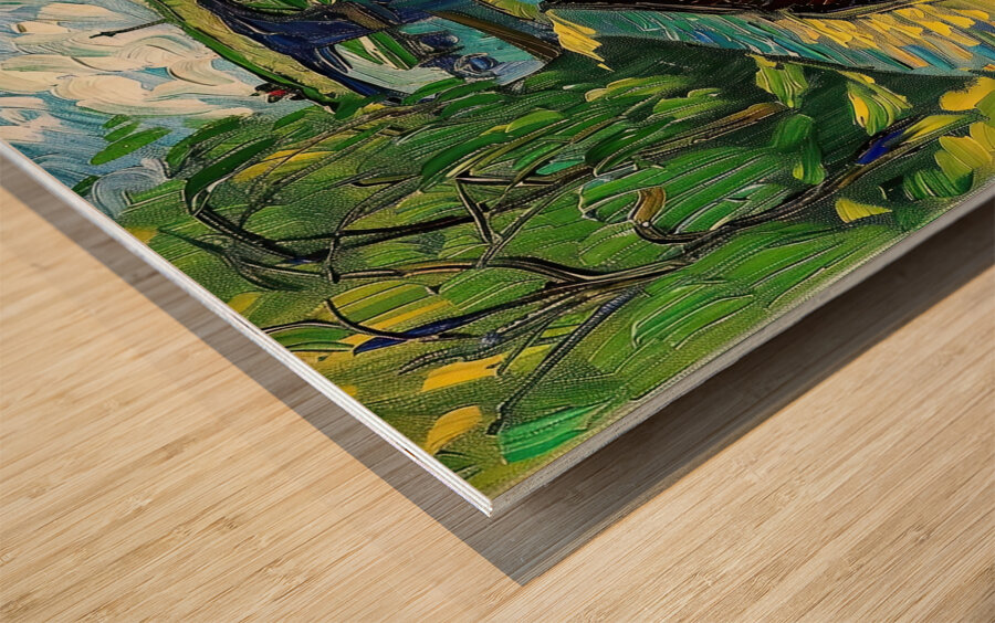 Azure River Boats N92HJ 55 Wood print