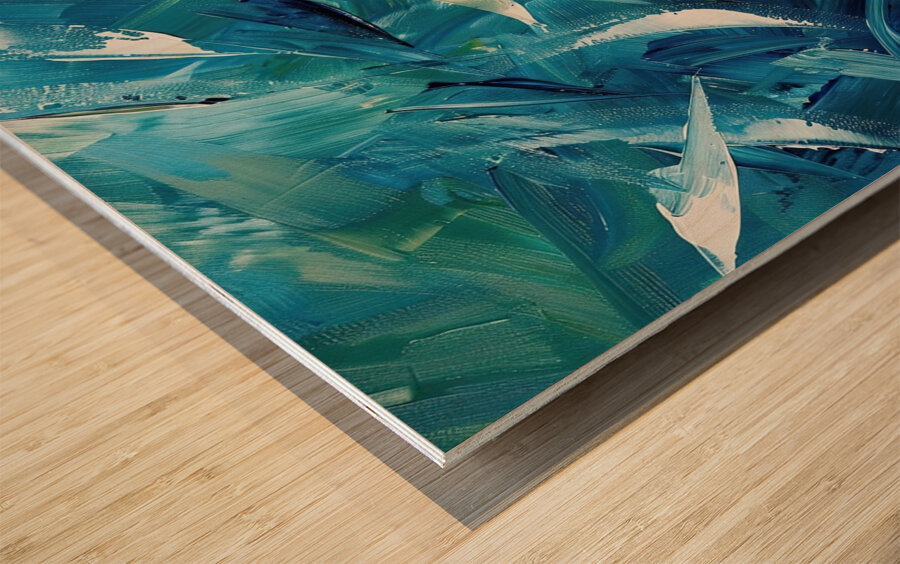 Azure Symphony K429NV 52 Wood print