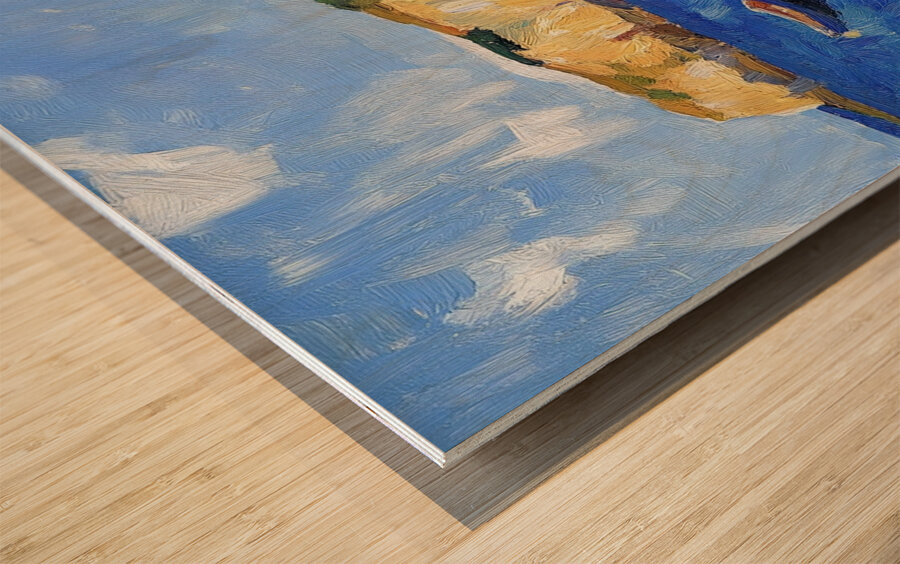 Azure Tranquility G29CP3 53 Wood print