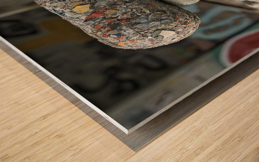 Balanced Stones Urban Decay 78HNKJ 45 Wood print