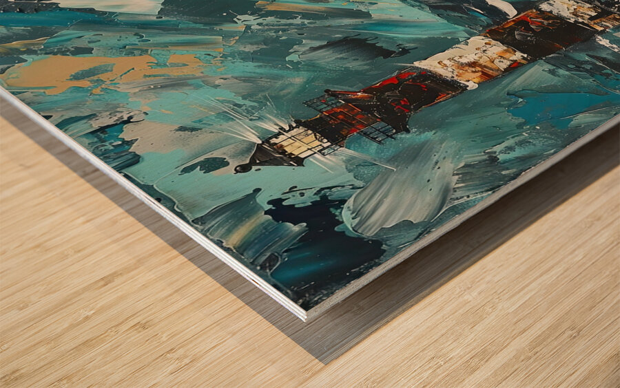 Beacon Amidst Tempest H9P4N2 65 Wood print
