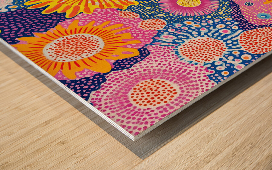 Blooming Cosmos 79HNPZ 57 Wood print