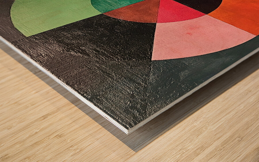 Chromatic Convergence H92J7N 47 Wood print