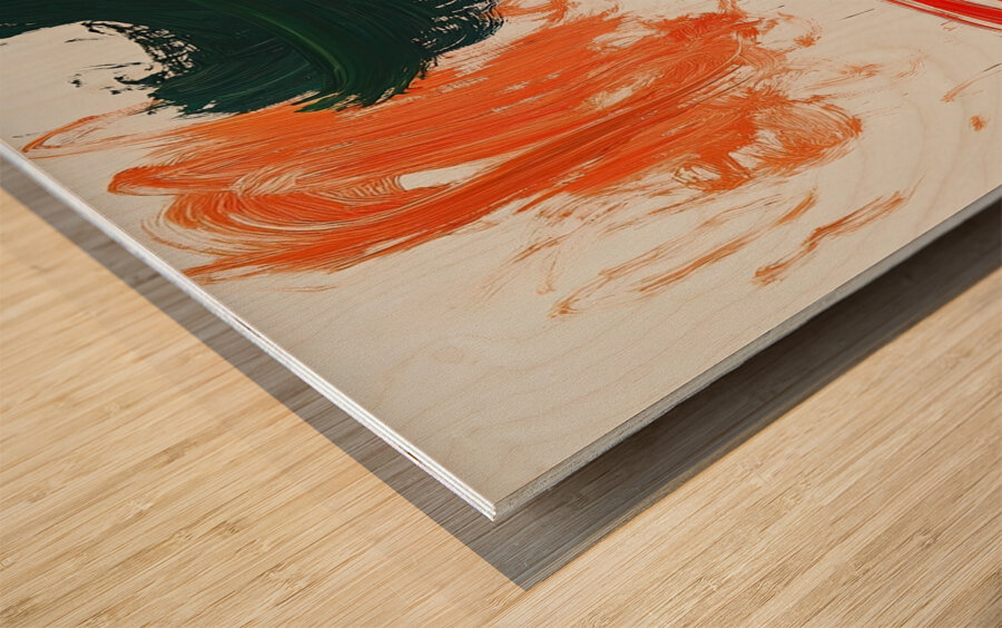 Chromatic Dance K29HJ8 47 Wood print