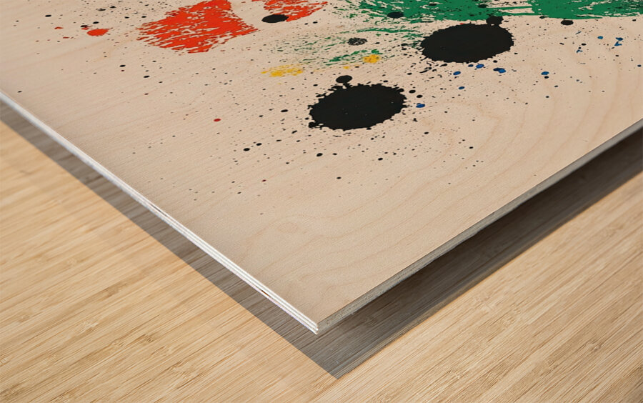 Chromatic Dance K82P9Z 48 Wood print