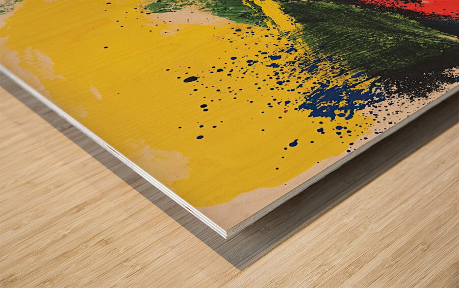 Chromatic Fusion 48Z7N 48 Wood print