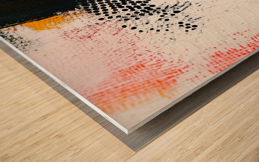 Chromatic Fusion 48H9N 58 Wood print