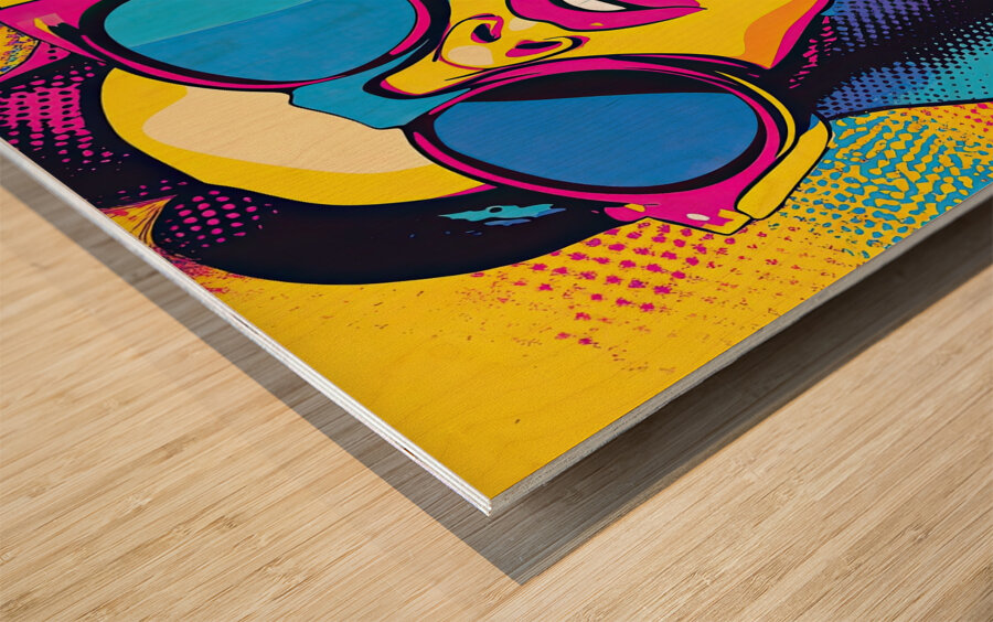 Chromatic Gaze Y29KHP 48 Wood print