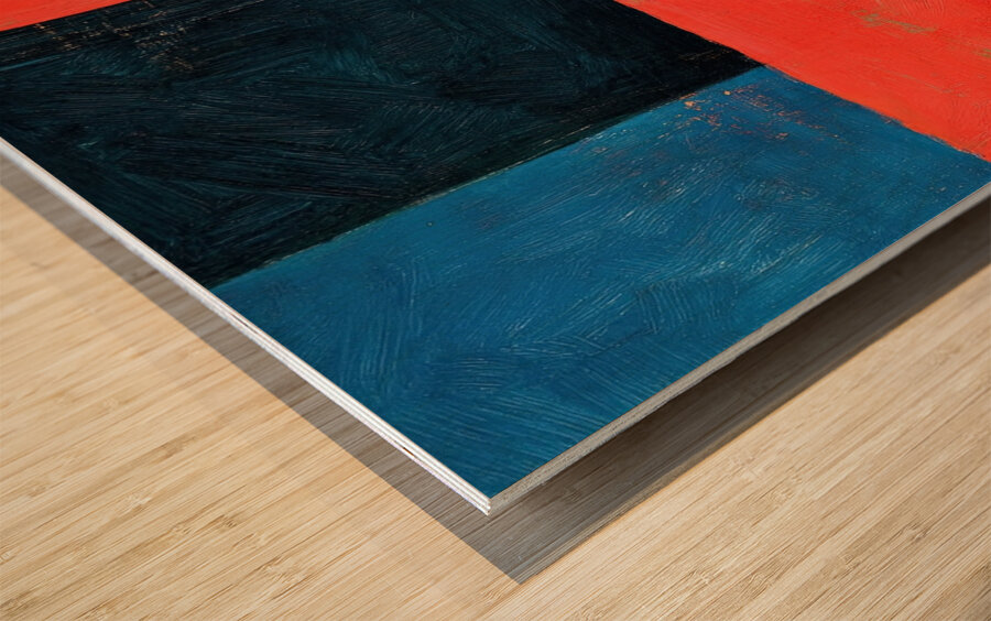 Chromatic Harmony 49Z7N 55 Wood print