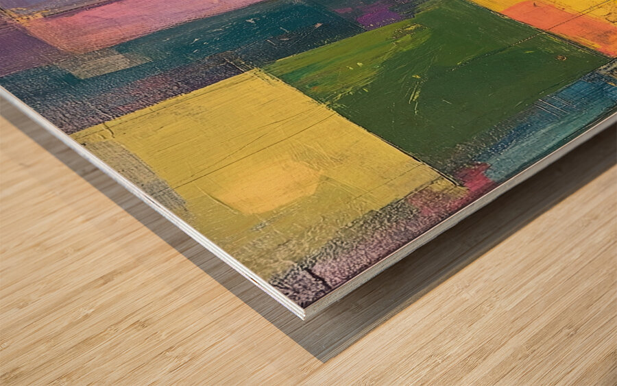 Chromatic Harmony 48ZJG2 48 Wood print