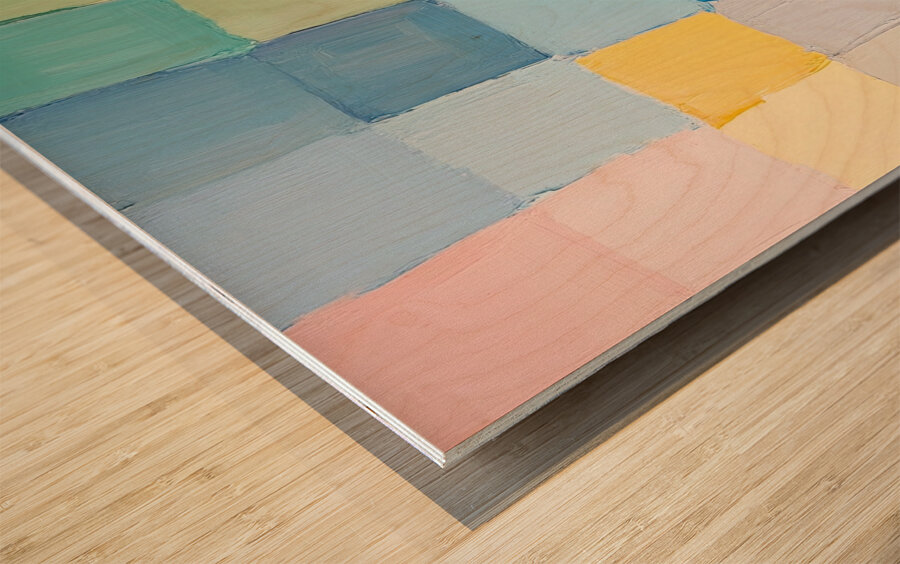 Chromatic Harmony 49Z8N2 55 Wood print