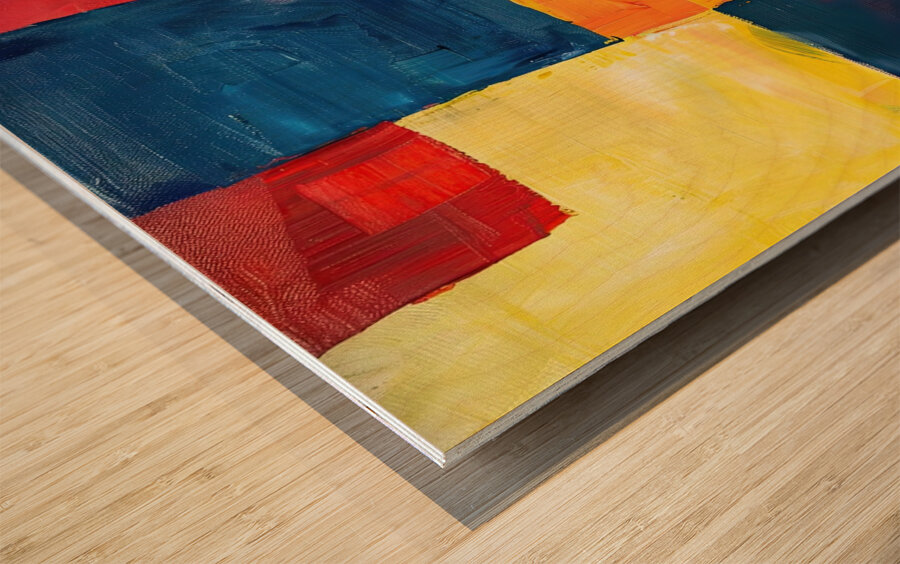 Chromatic Harmony 7294B 48 Wood print